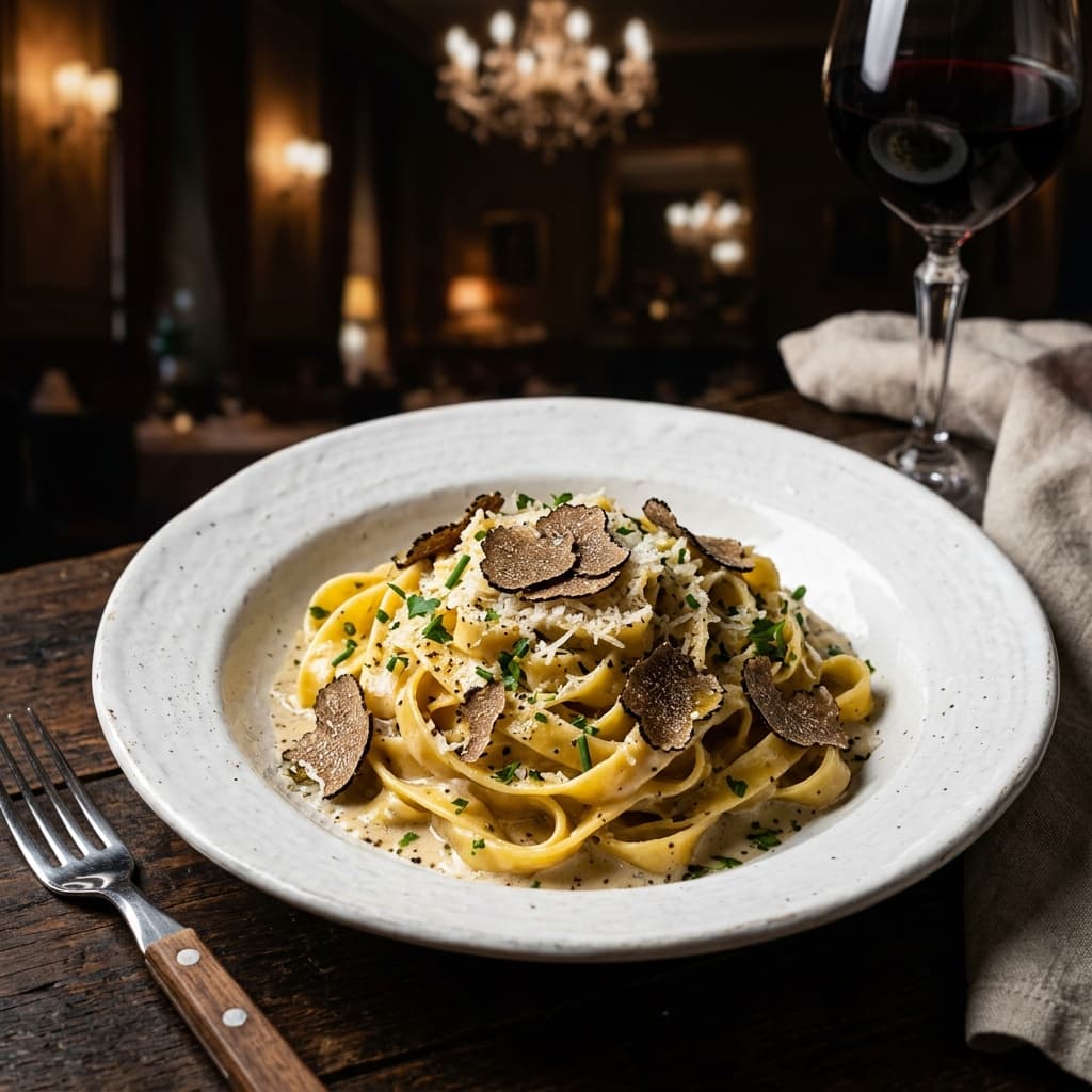 Truffle pasta — EP Creative